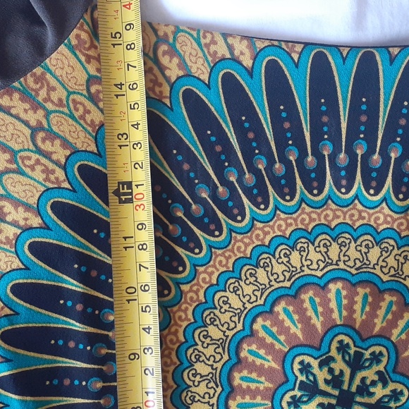 Mikai Boho long sleeve top blouse Size S - Picture 8 of 9